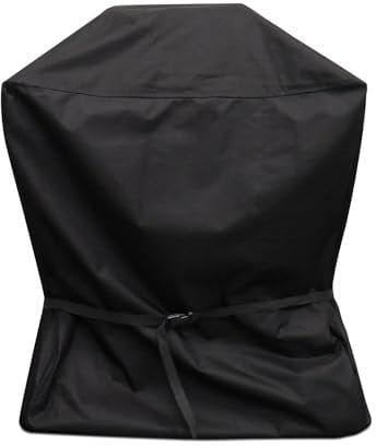 Raweao Small BBQ Cover for Weber, 82x67x110cm Small Barbecue Cover Waterproof Outdoor, 500D Heavy Duty Waterproof Grill bbq Cover for Weber Brinkmann Char Broil