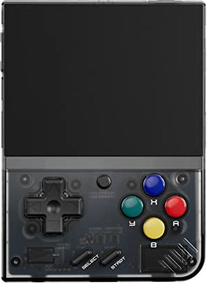 Fiorky Mini Plus Console di gioco portatile retrò portatile Sistema Linux Schermo IPS da 3,5 pollici Lettori di gioco portatili Supporto WiFi ricaricabile Regalo for bambini e adulti