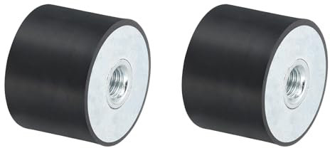 QUARKZMAN 2 Stück 40 x 30mm M10 Gummidämpfer, Multi-Typ-Gummipuffer,Schwingungsdämpfer für Motorraum und Luftkompressoren