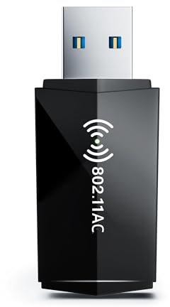 Wifi Dongle Bluetooth Adapter Pc 1300Mbps 4G 5G/2.4G USB Wireless Wifi Adapter for Pc Bluetooth Network Adapters TV Wifi Internet Dongle Usb Computer Network Adapters for Desktop Laptop