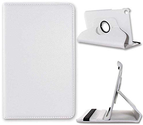 Todobarato24h Funda Tablet Compatible con BQ Aquaris M8 (8) giratoria 360º Blanca