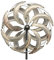 ISB WindRad ArtFerro Windspiel Gartenstecker Gartendeko Metall * Höhe 216 cm Ø51 cm