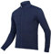 Endura Xtract Roubaix Long Sleeve Cycling Jersey | Breathable | Soft Feel Fabric | Moisture Wicking | Athletic Fit | Rear Pockets | Zipped Pockets Jersey, Navy, XL