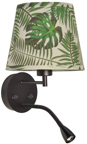 B·LED BARCELONA LED - Aplique de pared PAIR E27 con foco LED de lectura 3W