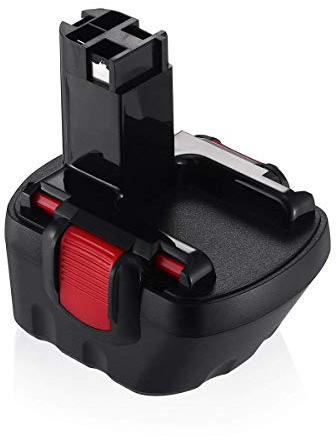 Goodexo Batteria di ricambio di 12V 3.6Ah Ni-MH per Bosch BAT043 BAT045 BAT135 BAT139 2607335542 26073355542 2607335542 2607335274 2607335709 GSR 12-2 12-2 12V-2 PSR 12 GSB 12VE-2 22612 23612 32612