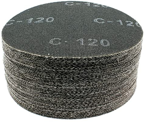 25 Stück Schleifgitter Schleifscheiben 225 mm Körnung 120 für Trockenbauschleifer Giraffenschleifer Wandschleifer Deckenschleifer Langhalsschleifer selbsthaftend Schleifblätter Schleifpapier