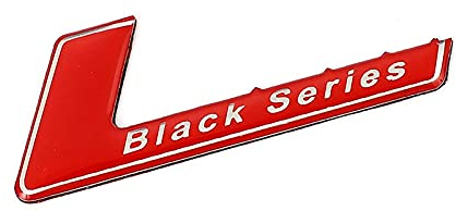 WWFAN Auto Aufkleber Emblem Abzeichen Abziehbilder Schwarzer Serie Logo Aufkleber for Mercedes SLS AMG W204 W203 W207 W211 W219 C63 C63 Auto-Styling. (Color Name : Red)