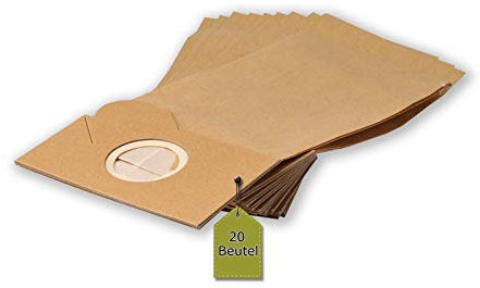 20 Staubsaugerbeutel kompatibel mit NILCO RS 17A-60, 20 Staubbeutel + 4 Mikro-Filter + 4 Motor-Filter, kompatibel mit Staubsaugerbeutel Swirl F97