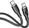 VOLTME Cavo USB C USB C(2.0), Cavo USB Type-C Ricarica Rapida Silicone Morbido 1,0m 480 Mbps Cavo Tipo C 3A per Samsung Galaxy S22/S21/Note, Macbook Air/Pro, iPad Pro, Pixel, Huawei, Switch, Nero