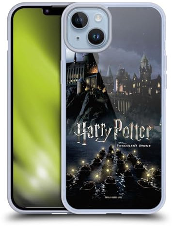 Head Case Designs Licenciado Oficialmente Harry Potter Castillo Sorcerer's Stone II Caso Funda de Gel Suave Compatible con Apple iPhone 14 Plus