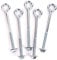 Zinc Plated Eye Bolts with Nuts and Washers M8/ 150MM Strong Wire/Chain Link Fence Support Stainless Steel Lifting Eye Bolts with Nut Washer Ring Bolts with Metric Thread Pack of 5.