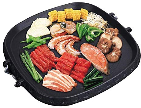OQHAIR kitchen pots and pans Large Flat Pan Cooks Pizza Evenly Gives Crispy Crust Barbecue Dish, Rice Stone, Round Barbecue Tray, Outdoor Portable NonStick Pan, Teppanyaki Frying Pan