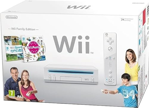 WorldCharge Wii Konsole weiß + Wii Party Spiel