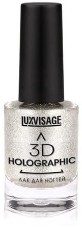 Luxvisage 3D Holographic Nail Polish By Luxvisage Liquid Gel With Shimmer Ultra Sparkling (ICED DIAMOND)