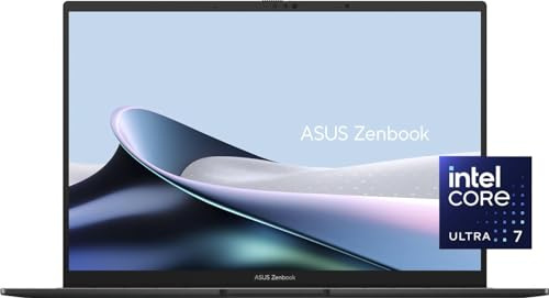 ASUS Zenbook 14 OLED 2024 Laptop, Intel 16-Core Ultra 7 155H, 14 WUXGA Touchscreen, Intel ARC Graphics, 16GB LPDDR5 2TB SSD, Backlit Keyboard, Thunderbolt 4, WiFi 6E, Win11 Pro, Jasper Grey