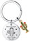 YEEQIN Inspirational Cactus Keychain For Women Friends Cactus Keychain Cactus Gifts For Cactus Lovers Birthday Graduation Gift For Sisters Brothers, Silvery, One Size
