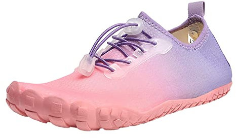 Baskets blanches pour couple et femme, chaussures d'alpinisme décontractées, chaussures de sport, de plage, de course à pied, respirantes et souples, baskets blanches, rose, 39.5 EU