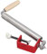 AUNMAS Rolling Pin With Desk Clamp, Stainless Steel Dough Sheeter With Anti Slip Handle Multifunctional Dough Roller Machine For Baking Fondant, Pizza, Pie, Pastry, Pasta, Cookies (L)