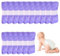 16Pcs Nappy Bin Refills, Diaper Pail Refill Bags Set, Nappy Bin Bags, Compatible with Tommee Tippee Sangenic, Twist and Click, Angelcare, Extra Thick Anti-Odor Antibacterial, 4.5M, Purple