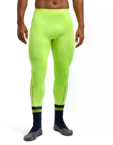 FALKE Herren Warm Long Funktionsunterhose lang schnelltrocknendes atmungsaktives nachhaltiges Funktionsmaterial für milde bis kalte Temperaturen warme Funktionsunterwäsche 1 Stück