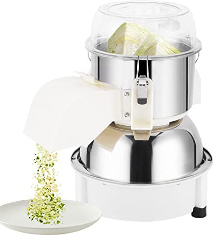 ZOLPINL Hachoir à légumes électrique, Hachoir à Viande, 160-260 LB/h, Coupe-légumes et Fruits avec Lame en Acier Inoxydable, Robot culinaire pour ail, Gingembre, Chou, Oignon, Tomate, faci