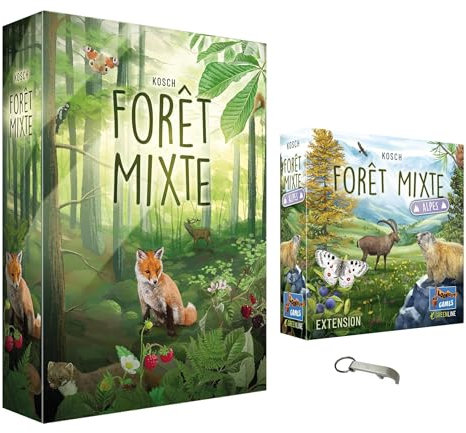 Lot Forêt Mixte + Extension Alpes Version Française + 1 Decap Blumie (Foret Mixte + Alpes)