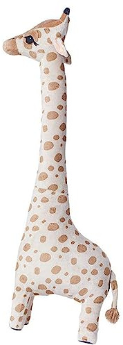 RIZGHWOY Giraffe Puppe, Giraffe Plüsch Kissen Weiche Hautfreundlich mit Premium -PP -Baumwollfüllung für Erwachsene (100cm)