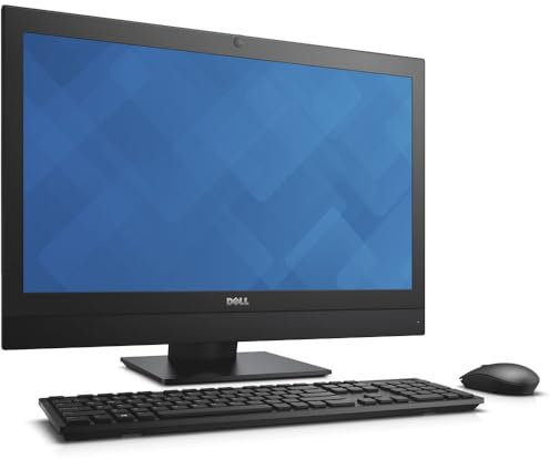DELL OptiPlex 7440 All-in-One Desktop Computer, 24 FHD, Intel Core i5-6500, 8GB RAM, 256GB SSD, WiFi, Bluetooth, US QWERTY-Tastatur, Windows 11 Pro (Generalüberholt)