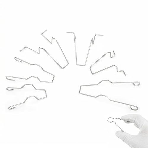 6 Pinzas de Resorte de Retención para Bombillas de Coche, Clips de Acero para H1/H3/H4/H7, Alta Durabilidad, Fácil Instalación, Seguridad Fiable y Amplia Compatibilidad,