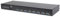 DIGITUS Modularer KVM Switch für DIGITUS KVM Konsolen, 8 VGA Ports, 8x Serveranschlusskabel (VGA, USB, PS/2), kaskadierbar, Schwarz
