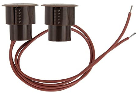 Sensore magnetico di sicurezza del contatto della finestra della porta dell'allarme, tipo cablato domestico commutatore di Reed del rivelatore di N