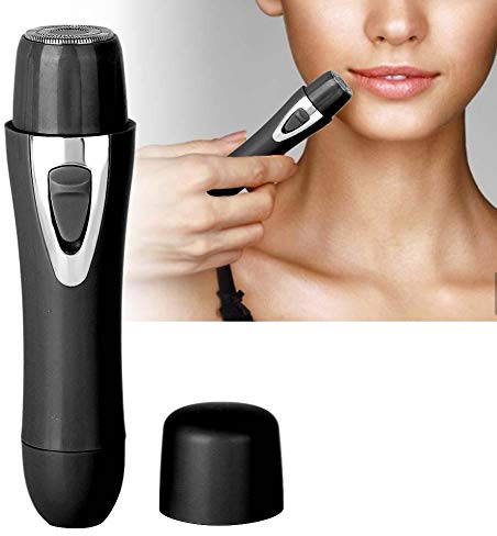 Haarentfernungsgerät, 2 Farben Mini Electric Epilator Haarentfernung für Gesichtskörper Achsel Achsel Beinentferner(Schwarz)