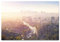 BilderKing Schönes Acrylglasverbund-Bild 90x60cm Skyline. EIN Elegantes, modernes 8mm Acrylbild LA Panoramaview für Wohnzimmer, Schlafzimmer, Flur, Küche. Mit Befestigung für schwebende Optik