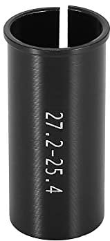 X AUTOHAUX 25.4 to 27.2mm Bicycle Bike Seat Post Tube Adapter Reducing Sleeve