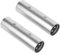 SHEEPPING XLR Adapter Male auf Male Audio-Adapter 3-poliger Mikrofon Adapter XLR Stecker auf Stecker 2 Stück