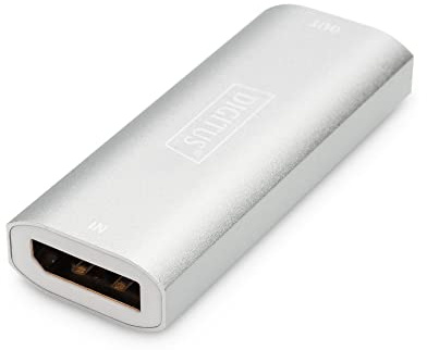 DIGITUS DisplayPort Repeater, 8K 30Hz, 4K 120Hz/60Hz, 30m Signal Extension