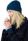 Style & Republic Kaschmir Sport Mütze-Beanie Damen aus 100% Cashmere - Dein kuscheliger Premium Beanie für stilvolle Herbst- & Winter-Momente- Dark-Slate-Blue
