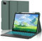 Teclado con Trackpad para iPad Air 5 2022 & iPad Air 4 2020, Español Ñ Teclado Bluetooth Inalámbrico Desmontable con Funda y Portalápices para iPad Air 10.9/iPad Pro 11''(4/3/2/1 Gen), Verde Oscuro