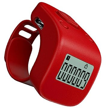 Yardwe Gesangszähler Wiederaufladbarer Fingerzähler Elektronischer Fingerzähler Elektronischer Fingerzähler Wiederaufladbarer Finger Handzähler Elektronischer Zähler Mit Ring