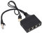 Répartiteur Ethernet 1 à 3, Adaptateur Ethernet Powerline Répartiteur de Réseau 1 à 3 1000 Mbps avec Câble USB Répartiteur de Port Ethernet Adaptateur Répartiteur Ethernet RJ45