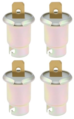 ECSiNG 4PCS Plug-In-Glühbirnenhalter für Armaturenbrett Tachometer Licht Und Parkplatz Licht Buchse Kompatibel mit Jawa Kompatibel mit CZ