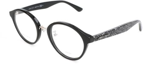 Brillen Jimmy Choo JC197/F NS8 BLACK GLITTER 48/22/ WOMAN