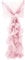 F Fityle Chiffon Stuhl Schärpen Schleife Stuhlschleife Stuhlhusse Dekoration für Party, Rosa