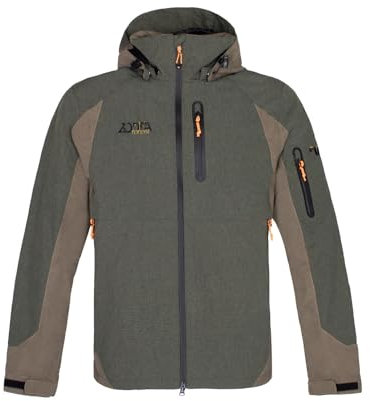 ZOTTA FOREST ZFMJ01915 Palmer Man Jacket Impermeabile E Traspirante (L, Verde Bosco)