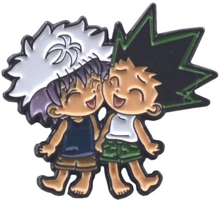 Amasukami Anime Charaktere GON·FREECSS Abzeichen Killua Zoldyck Abzeichen