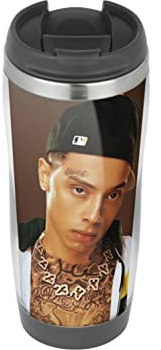 Mugs Central CEE Tattoos - Travel, Thermal Insulated Cup for Hot and Cold Beverages Drinks