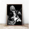 Poster Tom Petty Rock Sänger Poster Foto Porträt Bilder Wandkunst Leinwand Malerei Poster Und Drucke Wanddekoration 50X70Cm Kein Rahmen