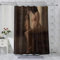 Luowenji Duschvorhang 120x200 Sexy Antischimmel Waschbar Duschvorhänge Sexy Frau Shower Curtains 3D Wasserdicht Badezimmer Vorhänge für Badewanne und Dusche mit Haken 715D