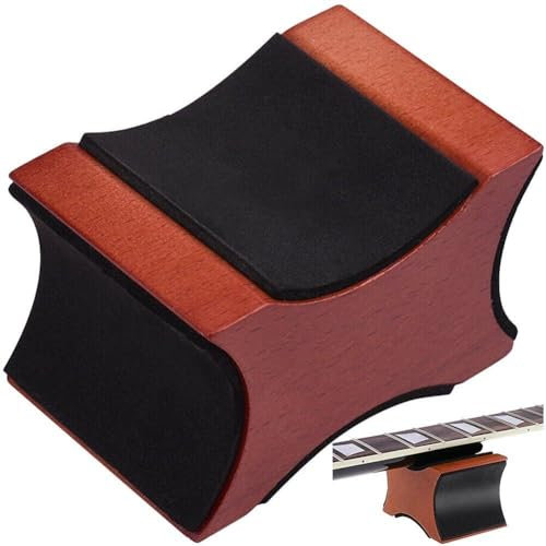 Wudaizhi 2 en 1 Pro Guitar Neck Rest Support Pouriser en Bois Base De Réparation Luthier Tool pour Électrique Instrument De Chaîne Acoustique Mandoline