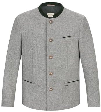 Stockerpoint Trachtenjacke Conrad Blazer, Gris Claro Abeto, 54 Hombres